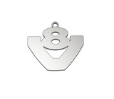 Scania V8 RVS Sleutelhanger
