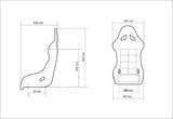 FIA Kuipstoel RACE (homologatie 2025)