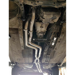 BMW E36 RVS uitlaatsysteem