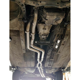BMW E36 RVS uitlaatsysteem